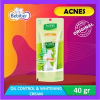 Gambar Acnes Oil Control & Whitening Cream 40gr - Moisturizer Kulit Berjerawat - Pelembab Kulit - Bebiber dari tokobebiber undefined 1 Tokopedia