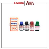 Gambar Tinta Refill Snowman Spidol Whiteboard - Hitam Biru Merah Hijau - Hitam dari Gudang Drimic undefined 1 Tokopedia