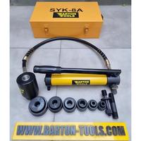 Gambar SYK-8A 3.2mm 16-51mm Hydraulic Hole Punch BARTON Punching Hidrolik dari INDOMEKAR ABADI undefined 2 Tokopedia