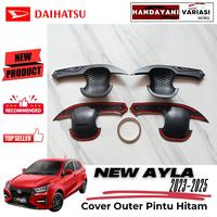 Gambar Cover Outer Mangkok Pintu Mobil Daihatsu New Ayla 2023 2025 Hitam Doff dari Handayani Variasi Mobil undefined 5 Tokopedia