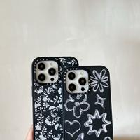 Gambar CASETIFY FLORAL FLOWER BLACK 13 14 15 pro promax 13pro 13promax 14pro 14promax 15pro 15promax - Putih, tulis di notes dari velvetsummerstudios undefined 4 Tokopedia