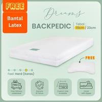 Gambar Kasur latex orthopaedic dreams backpedic 19 cm 90x200 200x200 - 90x200x19 dari Dreams Latex undefined 1 Tokopedia