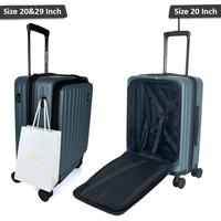 Gambar Koper Set Hardcase Navy Club Emerald Frame - Size 20+29 Inch - Hitam dari Navy Club undefined 5 Tokopedia