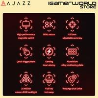Gambar Ajazz AK680 MAX HE Magnetic Switch Rapid Trigger SOCD 65% Mechanical Gaming Keyboard - WHITE C-LINE dari Igamerworld Surabaya undefined 5 Tokopedia