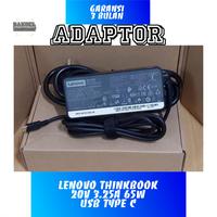Gambar Adaptor Charger 65W USB Type C Lenovo Thinkbook 13s G2 IWL 13s IML 14s G2 IWL 14s IML Series Ori dari BAK0eL SPAREPART undefined 1 Tokopedia