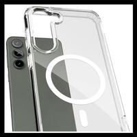 Gambar Samsung Galaxy S24 FE S24FE 5G Fuze Crystal Armor Magsafe Original Hard Case Back Transparan Cover Silicone Bumper - CLEAR+MAGSAFE., SAMSUNG S24 FE. dari Case Thebest undefined 3 Tokopedia