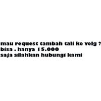 Gambar tali klik velg ke Mobil / Tali Karet keliling bb23 - karet keliling dari Tempo Shot undefined 3 Tokopedia