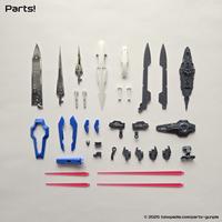 Gambar RG 1/144 Gundam Exia - Weapons Parts dari Parts Gunpla undefined 1 Tokopedia