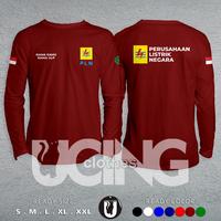 Gambar Kaos Baju PLN Perusahaan Listrik Negara Gratis Nama Kamu dan Nama ULP Unit Layanan Pelanggan Lengan Panjang Kaos Perusahaan - Hitam, S dari Ucing Clothes undefined 5 Tokopedia
