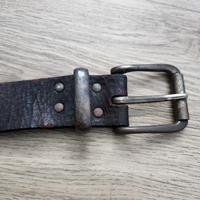 Gambar Vintage Style Dark brown Leather Belt dari ReThrft undefined 2 Tokopedia