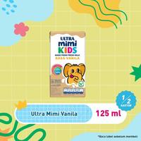 Gambar Ultra Mimi Susu UHT Vanilla 125ml 1/2 karton (20 pcs) dari Ultrajaya Store undefined 3 Tokopedia