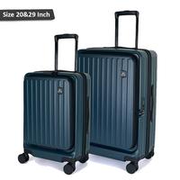 Gambar Koper Set Hardcase Navy Club Emerald Frame - Size 20+29 Inch - Hitam dari Navy Club undefined 1 Tokopedia