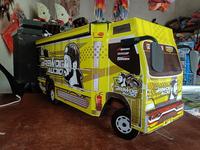 Gambar (MURAH) Miniatur Truk Oleng Sound system Bluetooh | Miniatur Truk Horeg Brewog Audio - Biru dari Wahyu Toy's undefined 5 Tokopedia
