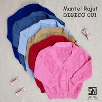 Gambar Digico Cardigan Rajut Anak Bayi Usia 6 Bulan - 18 Bulan Kardigan Mantel Hangat Laki & Perempuan All Size - Biru dari Linsma Store undefined 1 Tokopedia