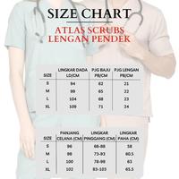 Gambar Terbaru ATLAS Scrubs /Baju Jaga/Baju OK Pendek The Prime Scrubs By DOCHS MEDIC Best Quality - FLINT ATLAS PDK, XL dari Healthy MK undefined 5 Tokopedia