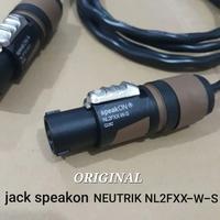 Gambar kabel speaker CANARE 2S7F(made in Japan) 10 meter+2 speakon NEUTRIK original dari NJ CONNECTOR undefined 2 Tokopedia