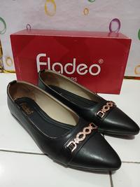 Gambar sepatu sandal flatshoes fladeo model infinity - Hitam, 37 dari Mamiruu undefined 1 Tokopedia