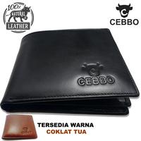 Gambar Terlaris Dompet Pria Merk CEBBO Model Tidur Dompet Kulit Sapi Berkualitas - coklat_tua dari NAMIICHAN1 undefined 1 Tokopedia