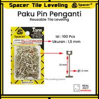 Gambar 1 MM PIN (saja) PENGANTI REUSABLE TILE LEVELING dari Spacer-Tile Leveling undefined 3 Tokopedia
