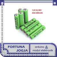 Gambar Baterai Ni-MH Nimh AAA 500mah Rechargeable Battery Charge Batre Cas dari Fortuna Jogja undefined 1 Tokopedia