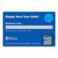 Gambar NEW YEAR Special Edition Voucher Fisik Crypto [Rp 1.000.000] - TRIV Exchange dari TRIV Store undefined 2 Tokopedia