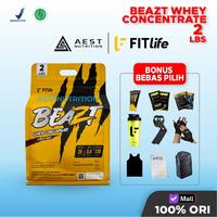 Gambar Fitlife BEAZT Whey Concentrate 2 lbs 900 gram Susu Tinggi Protein - Choco Malt, Tanpa Bonus dari Aest Nutrition undefined 1 Tokopedia
