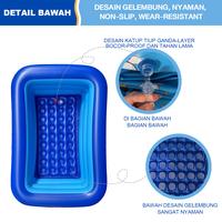 Gambar Kolam Renang Anak Jumbo 3 Meter PVC  3 Ring / kolam renang tiup / Swimming Pool for Kids / kolam mandi anak - Pompa only dari Agsoft Official Store undefined 3 Tokopedia