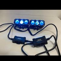 Gambar Lampu Tembak 3 Mata Luminos Q9 Pro - SQL LED Pro Seven Tuje 9Nine Harga Sepasang dari Raffa audio86 undefined 5 Tokopedia