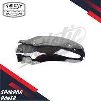 Gambar Spakbor Slebor Selebor Fender Belakang Lebar Baner Motor Custom Universal - Hitam dari TWISTIC CUSTOM undefined 3 Tokopedia