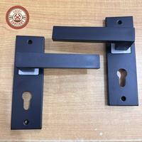 Gambar Kunci Pitnu Kecil BLACK SERIES AIGO / Handle Pintu Kecil HITAM - AS17 (KOTAK) dari VinskySanitary undefined 4 Tokopedia