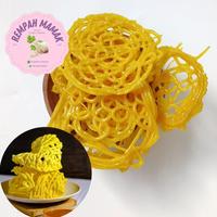 Gambar Kerupuk Mie kecil 100gr / Kerupuk Mie Kuning Mentah dari rempah mamak undefined 4 Tokopedia