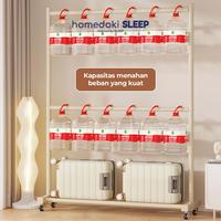 Gambar Homedoki Rak Gantungan Baju Besi / Stand Hanger / Gawang Baju / Jemuran Baju Portable - 120*200-Hitam dari Homedoki Sleep undefined 4 Tokopedia