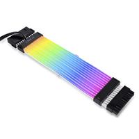 Gambar Termurah LIAN LI STRIMER PLUS V2 ARGB 24 PIN MOTHERBOARD PSU EXTENSION CABLE Best Quality dari Toko Serba03 undefined 3 Tokopedia