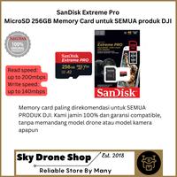 Gambar Memory Card Drone Camera DJI Sandisk Extreme Pro 256GB MicroSD High Speed DJI Mavic 3 Enterprise DJI Mavic 3 Thermal DJI Mavic 3 Multispectral DJI Mavic 3 Pro DJI Air 3S DJI Osmo Actio 5 Pro DJI Osmo Pocket 3 DJI Mini 4 Pro DJI Mini 3 DJI Mini 4K dari Sky Drone Shop undefined 1 Tokopedia