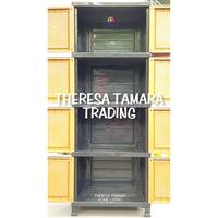 Gambar LEMARI PLASTIK NAPOLLY XU 48 SUSUN 4 BESAR JUMBO 8 PINTU BESAR MULTI FUNGSI dari THERESA TRADING undefined 2 Tokopedia
