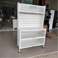 Gambar Lemari Dapur Besi LDS-101 Kuat Tahan Rayap/Lembab+Roda 100x42x165cm dari Sari Murni Kendari undefined 3 Tokopedia