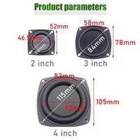 Gambar (Almore) Passive Radiator Diy 4 Inch/3 Inch/2 Inch Speaker Pasif Rakitan Subwoofer Sub Woofer Low Bass Boom Box - 2 inch, Varian dari ALMORE PLUS undefined 2 Tokopedia