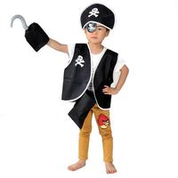 Gambar 5PCS KOSTUM BAJAK LAUT ANAK COSPLAY HALLOWEN PARTY KOSTUM BAJAK LAUT PIRATE CAPTAIN HAT SKULL TOPI BAJAK LAUT HALLOWEEN JACK SPARROW (ASTON) - 5PCS/Set dari ASTON PLUS undefined 5 Tokopedia