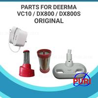 Gambar Aksesoris untuk Deerma VC10 DX800S DX800 Filter Charger Dust Box Tank Floor Head Adapter Komponen Parts Pengganti Vacuum Cleaner Replacement Parts Tabung Debu Kepala Tongkat Mesin Casan - OUTER FILTER dari Puri Jaya_NEW undefined 1 Tokopedia