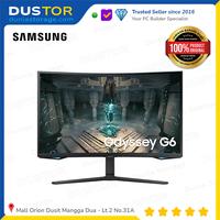 Gambar SAMSUNG Odyssey G6 G65B 32” Curved QHD 240Hz Smart Gaming Monitor | LS32BG652EEXXD dari Dunia Storage Komputer undefined 1 Tokopedia