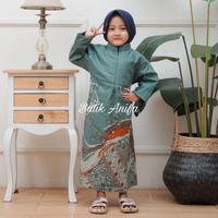 Gambar (.) Gamis Batik Anak Perempuan Baju Batik Gamis Anak Terbaru Baju Gamis Batik Anak dari Bruscco colection undefined 3 Tokopedia