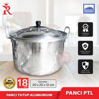 Gambar Panci Alumunium Tutup 18cm Panci Masak Serbaguna Alumunium Premium Paramount dari Rajawali Perabot undefined 1 Tokopedia