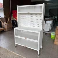 Gambar Lemari Dapur Besi LDS-101 Kuat Tahan Rayap/Lembab+Roda 100x42x165cm dari Sari Murni Kendari undefined 2 Tokopedia