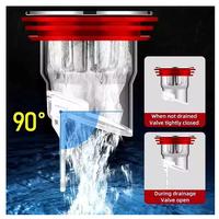 Gambar Saringan Air Kamar Mandi Katup Saringan Wastafel Penutup Lubang Saluran Kamar Mandi Mini Filter Floor Drainase - KATUP dari PAYDAY STORE_NEW undefined 3 Tokopedia