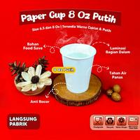 Gambar Paper cup 8 oz / Gelas Kertas Kopi / Paper Cup Hot n Cold dari Tokyo Pack undefined 3 Tokopedia