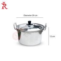 Gambar Panci Alumunium Tutup 18cm Panci Masak Serbaguna Alumunium Premium Paramount dari Rajawali Perabot undefined 5 Tokopedia