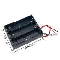 Gambar 18650 Battery Holder 1 2 3 4 Slot Baterai Storage Case Batere Box Kotak Batre Kabel SERI / PARALEL - 1 SLOT SERI dari Toko Sinar Teknik undefined 5 Tokopedia