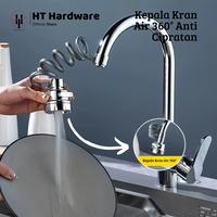 Gambar HT Hardware Kepala Kran Air 360 Derajat - Anti Cipratan, Hemat Air, dan Mudah Dipasang dari HT HOME INDONESIA undefined 1 Tokopedia