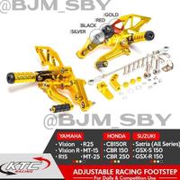 Gambar Underbone Footstep Lipat Ktc Honda Cbr150R Cbr 150 Cbr 250 - Merah dari huffinglight undefined 5 Tokopedia