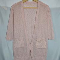 Gambar Long Outer Rajut Size M / Remaja Warna Soft Pink Auter Other Knit Jaring Premium Import Baju Luaran Wanita Dewasa Perempuan PL preloved second seken bekas murah dari Shop With KAVIN undefined 2 Tokopedia